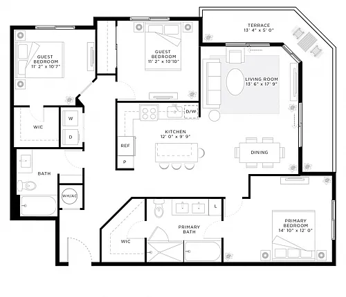 Floor plan C1