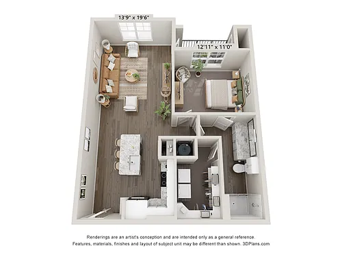 Floor plan A3C