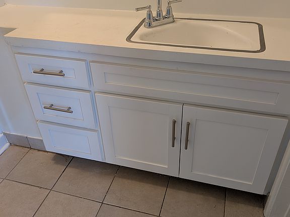 Separated bathroom