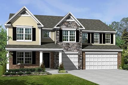 Elevation B - Stone Option