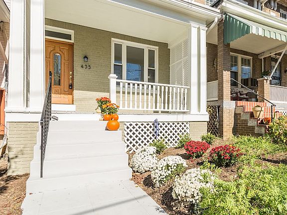 Front Porch with Lattice on Both Sides