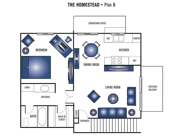 Floor plan Plan B