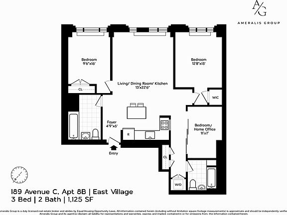 2nd image of 189 Avenue C APT 8B