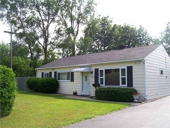 Darling little ranch with awesome land and mancave garage.