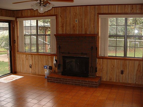 Den with Fireplace