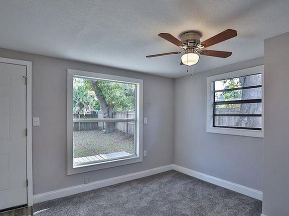 Master bed, one viewpoint, exterior door too