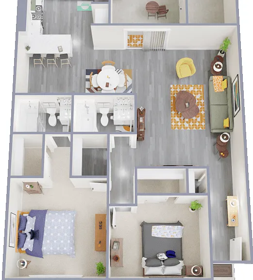 B2-R Floorplan Diagram