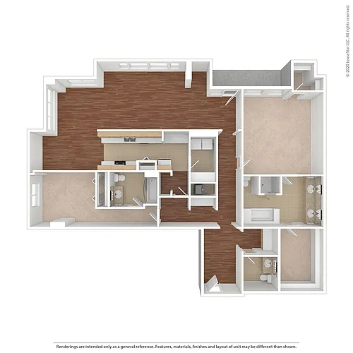 Floor plan Holly St