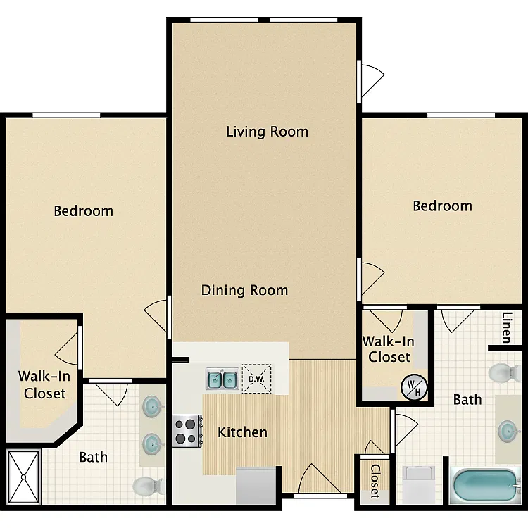 Floor plan Plan C