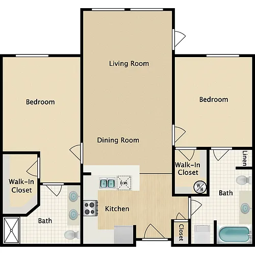 Floor plan Plan C