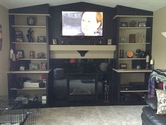 Family room built-in