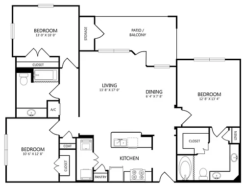 Floor plan C1