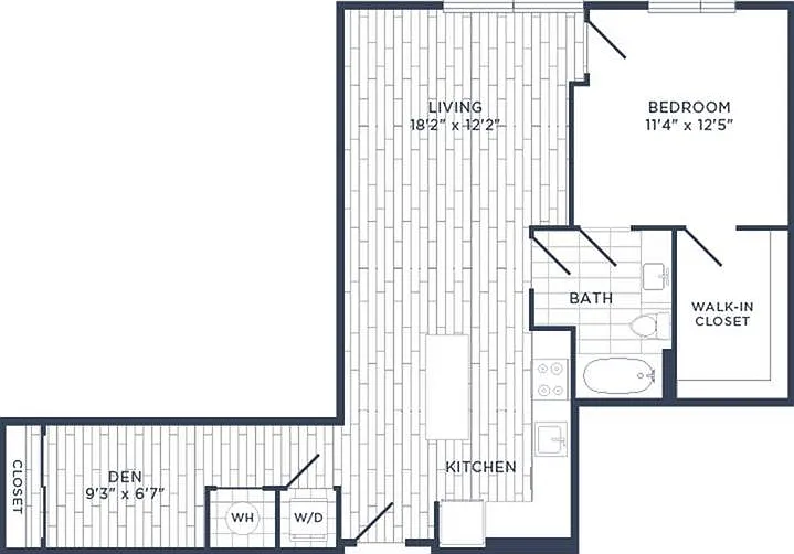 1 Bedroom 1 Bedroom