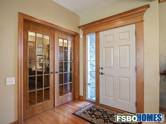 Main Entry with French Doors to Office