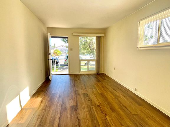 Living room with large window