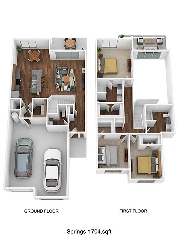 Floor plan C2B-S