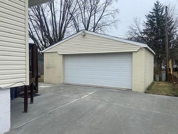 Two car detached garage