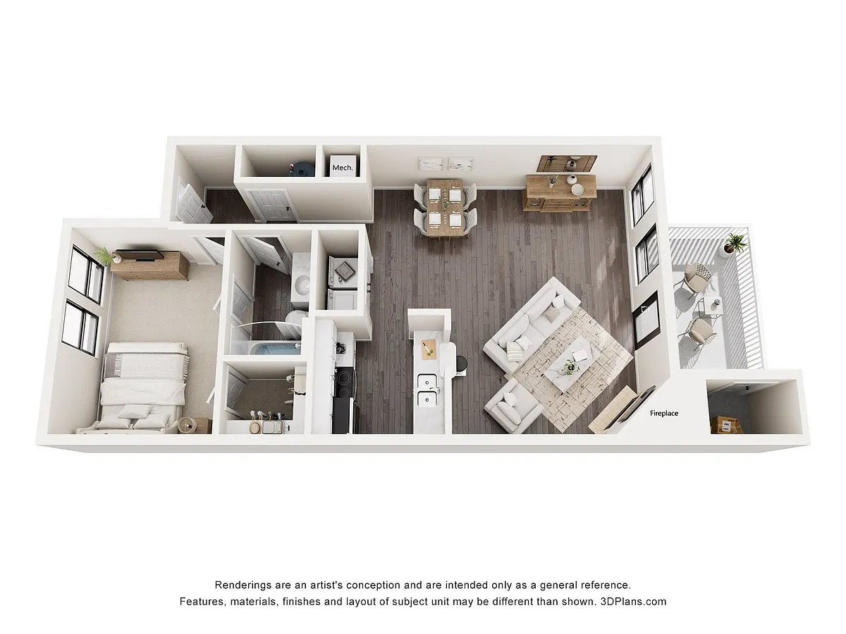 Floor plan A1
