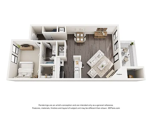 Floor plan A1