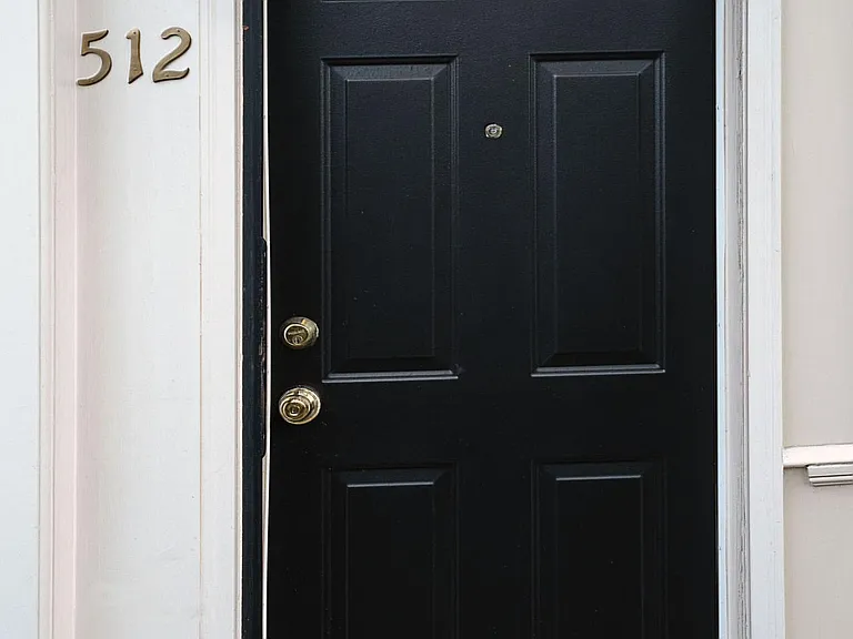 Your door.