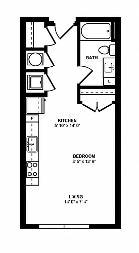 Floor plan S1B