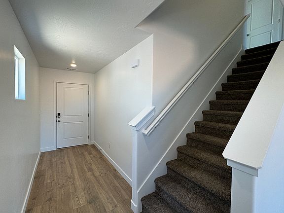 Looking back at front door.