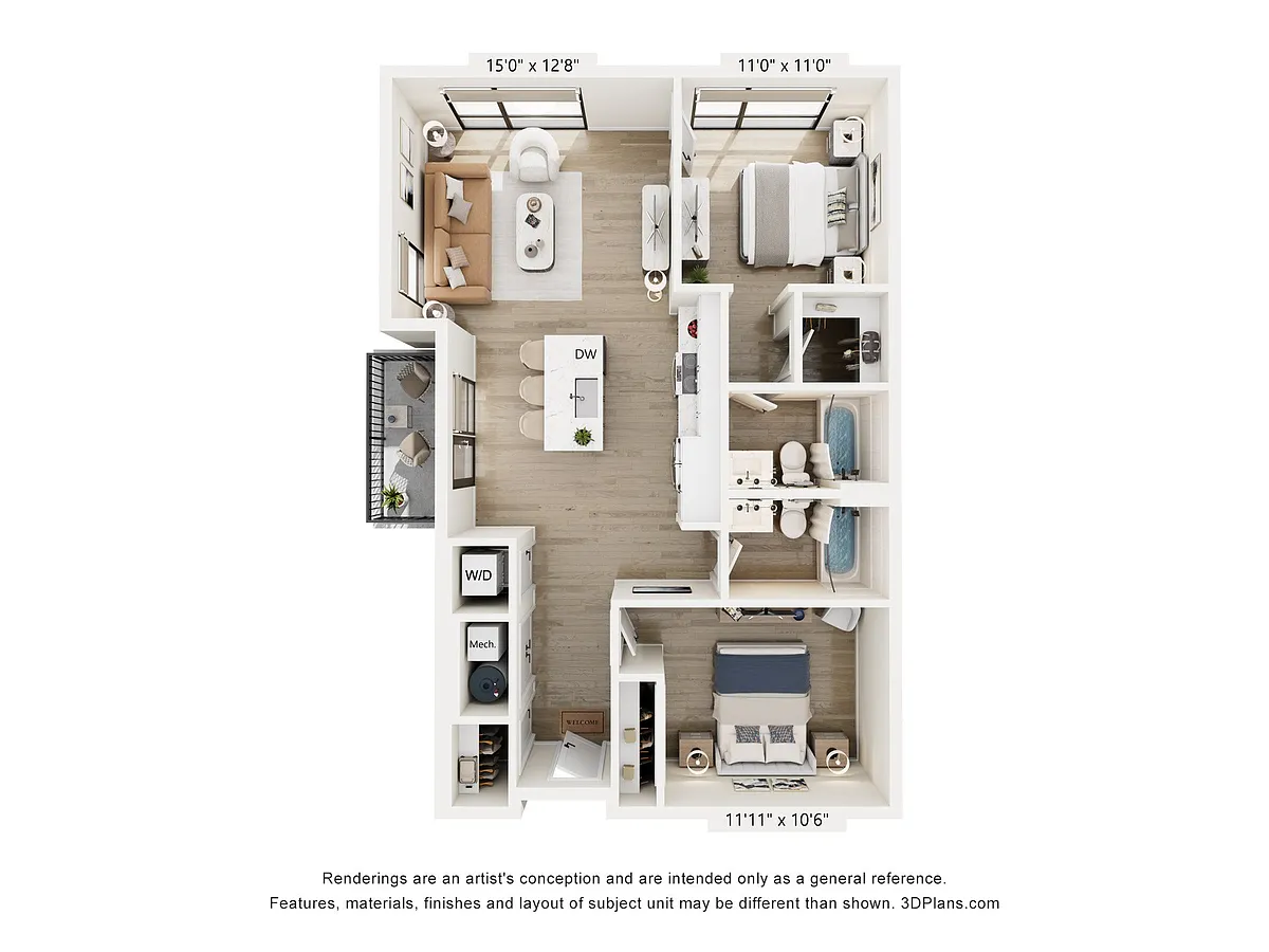 Floor plan Rowan