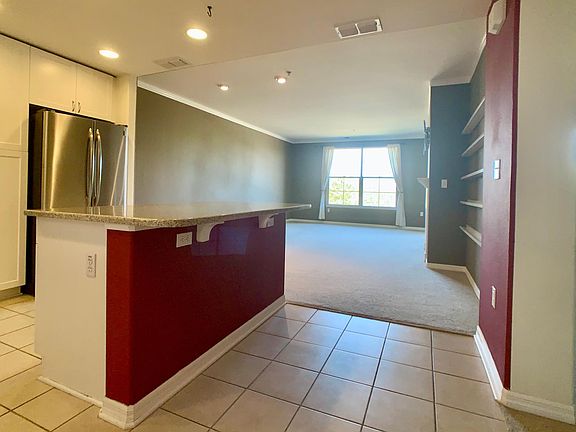 Open kitchen.
