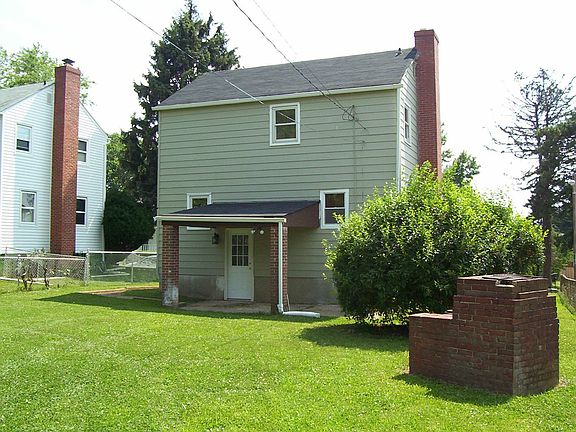 Backyard toward house