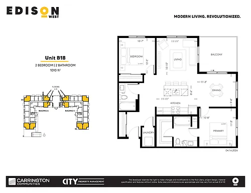 Floor plan B18