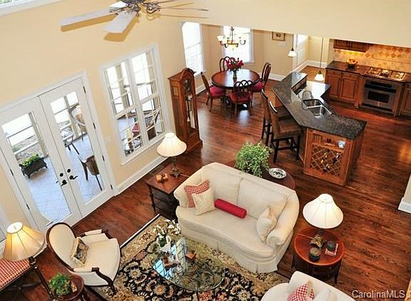 Great room from 2nd level