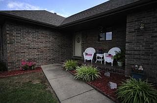 Covered front porch