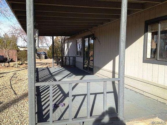 Front porch on main home