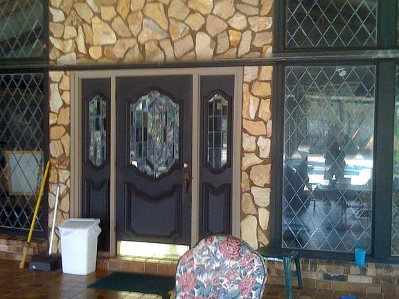 Sunroom doorway