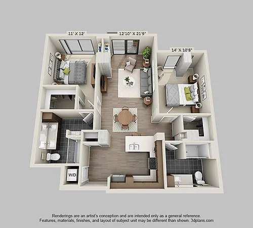 Floor plan B2B