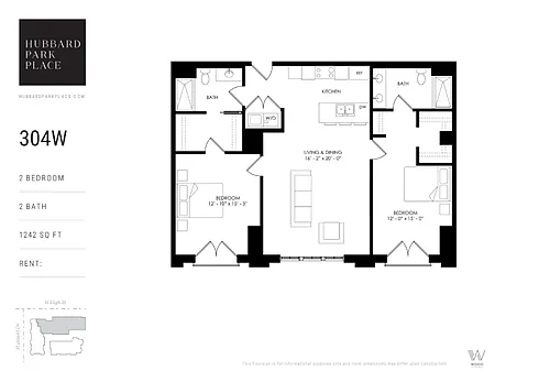 Floor plan 304
