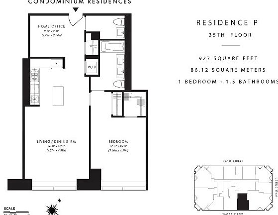 2nd image of 75 Wall St APT 37P