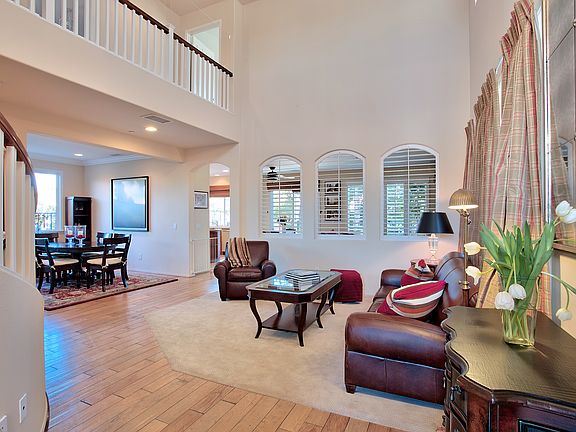 Dramatic high ceilings 