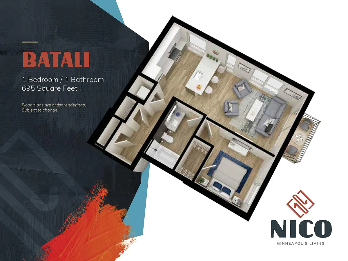 Floor plan Batali