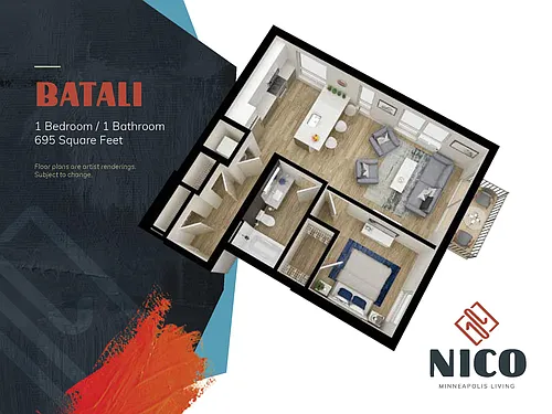 Floor plan Batali
