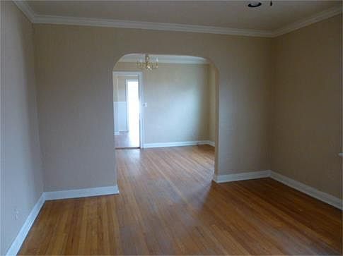 Open from living room to dining room