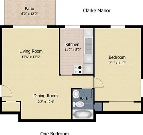 1 bedroom 1 bedroom