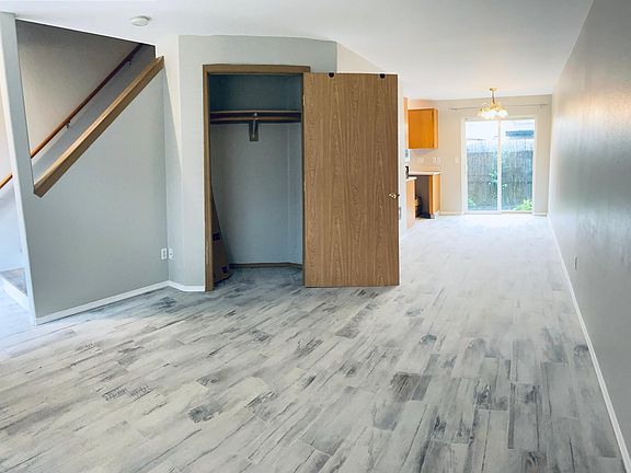 Large coat closet in living room