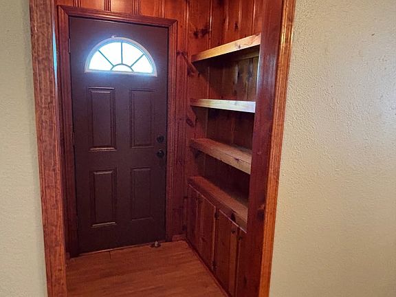 Front entry into living room.