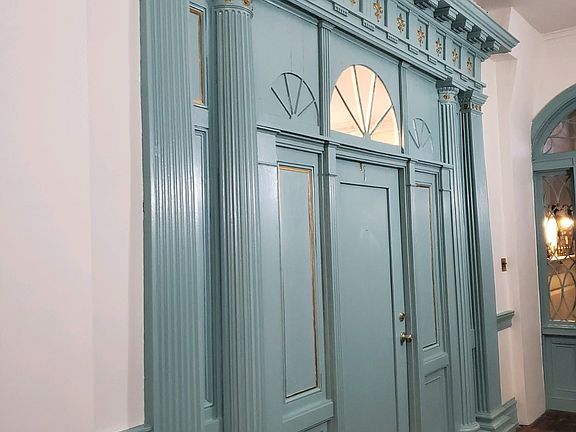 Interior entrance to unit