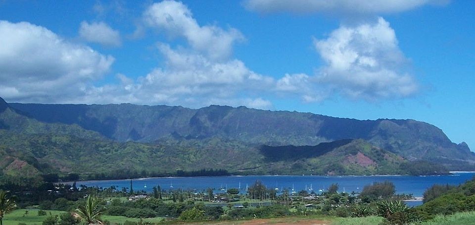 Home overlooks Hanalei Bay