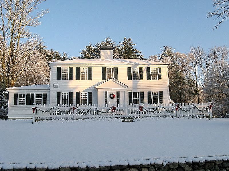 Buck House at Christmas