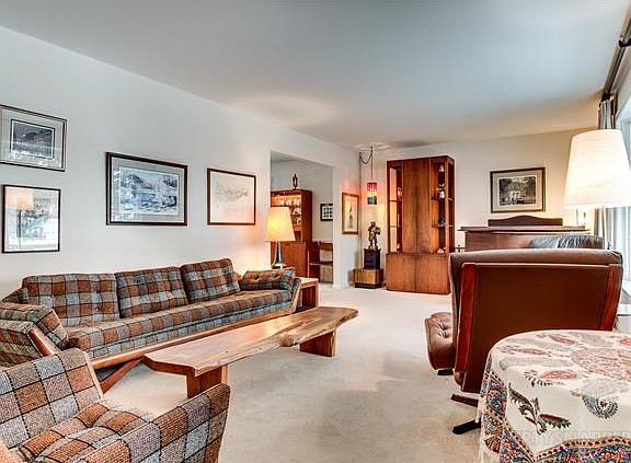 Expansive living room with lots of light!