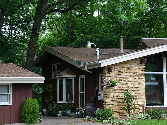 Apartment, patio & House