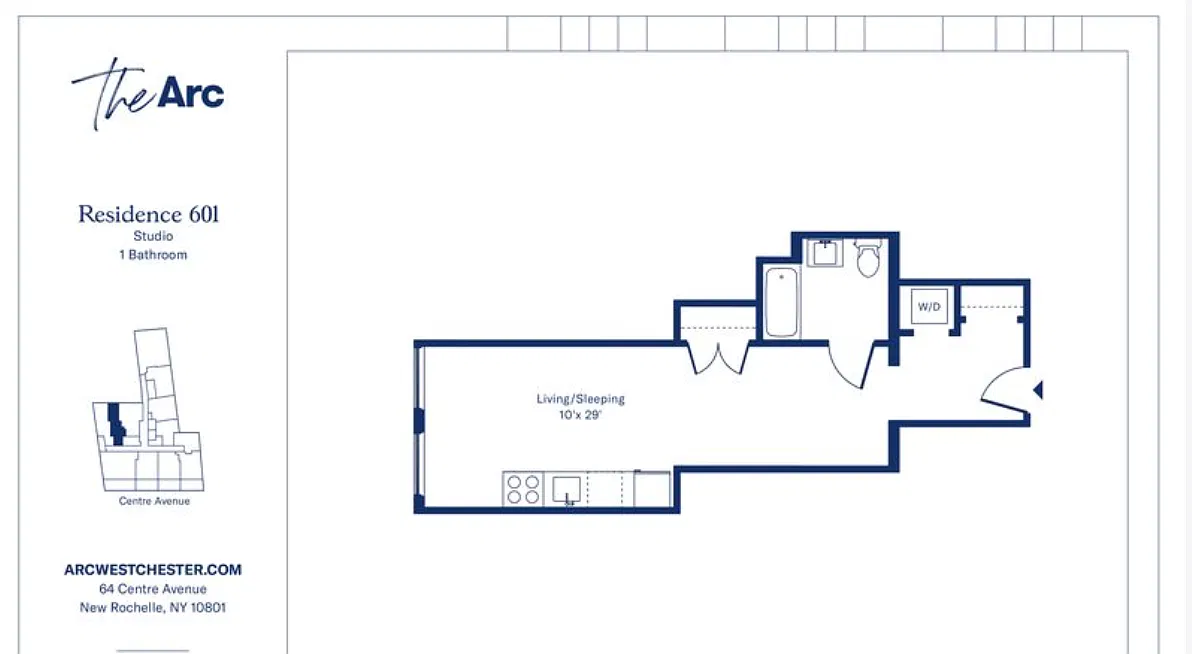 Floor plan 601